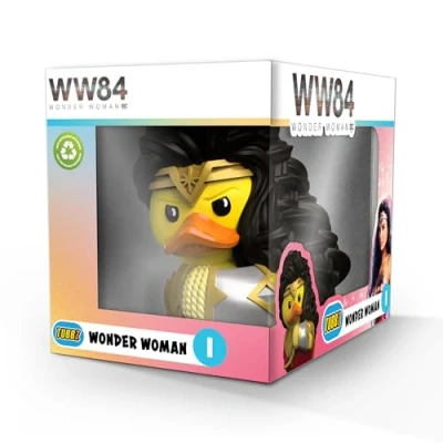 Image of TUBBZ Boxed Edition Wonder Woman Collectible Vinyl Rubber Duck Figure Official DC Comics Merchandise Comics, TV, Movies &amp; Video Games