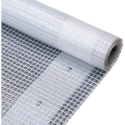 Image of vidaXL Leno Tarpaulin 260 g/m² 4x8 m White