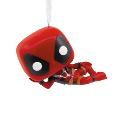 Image of Hallmark Marvel Deadpool Funko POP! Christmas Ornament