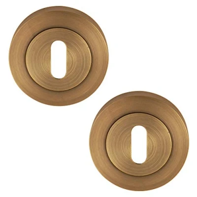 Image of 3546 Keyhole Escutcheon (Pair) MAB
