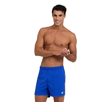 Image of arena Bywayx R Men&#039;s Sea &amp; Pool Swimsuit, Swimsuit in Comfortable Recycled Quick Dry Fabric, with Inner Mesh Briefs and Side Pockets