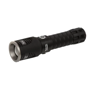 Image of Sealey Aluminium Torch 5W SMD LED Adjustable Focus Rechargeable with USB Port