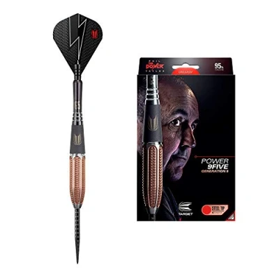 Image of Target Darts Phil Taylor Power 9 Five Gen 5 26G 95% Tungsten Steel Tip Set, Generation