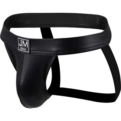 Image of JOCKMAIL 2020 HOT Sexy Mens Jockstrap Briefs Underwear Jock Strap for Men (M, Black)