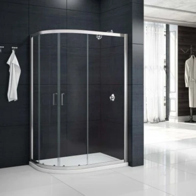Image of Merlyn Mbox 1000 X 800mm 2 Door Offset Quadrant Shower Enclosure