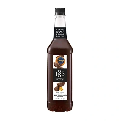 Image of 1883 MAISON ROUTIN Premium Terry&#039;s Chocolate Orange Syrup for Coffee &amp; Hot PET 1L