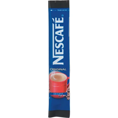 Image of 50 x 2g NESCAFE Original DECAFF Instant Coffee Sticks Decaffeinated Sachets Packs