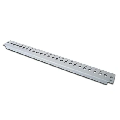 Image of DIGITUS Faceplate For Fibre Optic Splice Box 24 ST Simplex 1HE