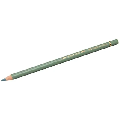 Image of Faber Castell Art &amp; Graphic Polychromos Colour Pencil, (172), Earth Green, For Art, Craft, Drawing, Sketching, Home, School, University, Colouring