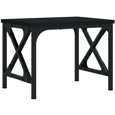 Image of vidaXL Printer Stand Black 40x30x31 cm Engineered Wood