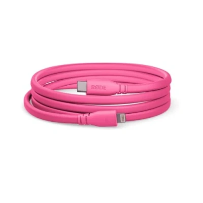 Image of RØDE SC19 USB C to Lightning Cable, 1.5 m, Pink