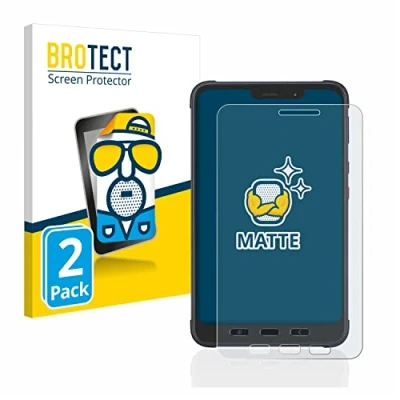 Image of brotect Screen Protector Anti Glare compatible with Samsung Galaxy Tab Active 3 Enterprise Edition LTE (2 Pack) Matte,