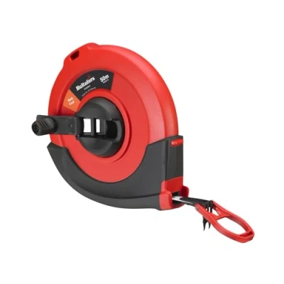 Image of Hultafors 390503 &quot;CC 50M&quot; Steel Long Tape Black/Red
