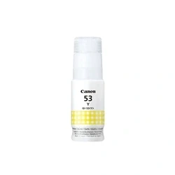 Image of Canon GI 53 Y Yellow original ink refill for PIXMA G550, G650