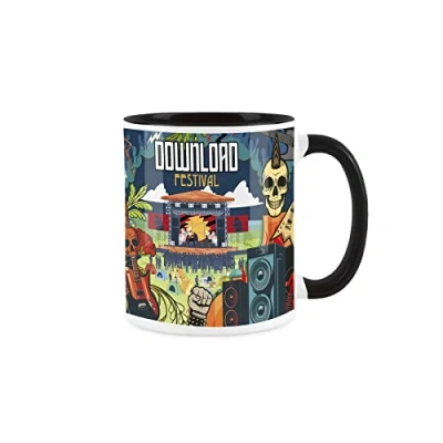 Image of Purely Home Download Festival Mug 2023 Rock Metal Music Concert Coffee Tea Present UK Gift