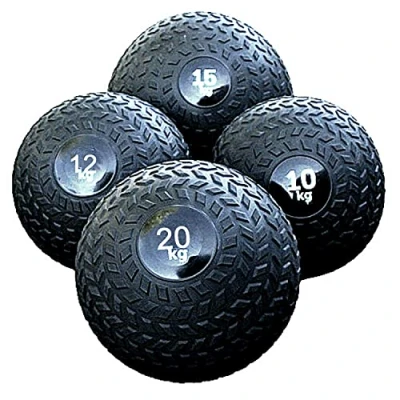 Image of Fitness Slam Ball Weights 8kg 25kg Low Bounce Medicine Balls Core Strength Training Equipment For Home/Gym Workout Exercise Sold Individually (8)