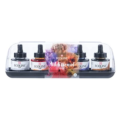 Image of Ecoline Liquid Watercolour Set Additional 5 x 30 ml (11259901)