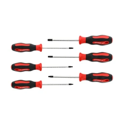 Image of GEDORE red 6 pc. Screwdriver set, set Torx, 2 component handle, Tool, R38402006
