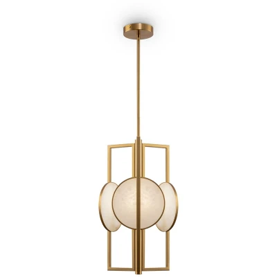 Image of Marmo Modern Pendant Ceiling Light Gold