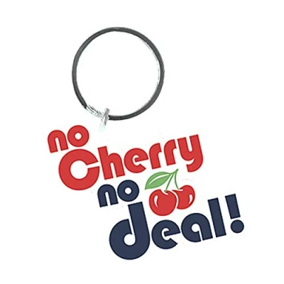 Image of Pyramid International Stranger Things (No Cherry No Deal) Rubber Keychains, Multi, One Size