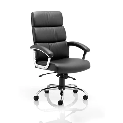 Image of Desire High Executive Chair with Arms Black