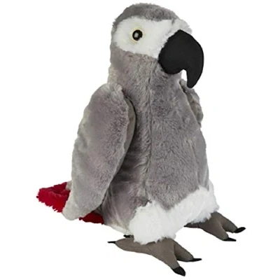 Image of Ravensden 30cm African Grey Parrot Soft Toy