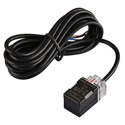 Image of Heschen Square Inductive Proximity Sensor Switch, Non Shield Type, PL 08N2, Detector Distance 8mm, 10 30VDC 200mA, NPN Normally Closed(NC), 3 Wire