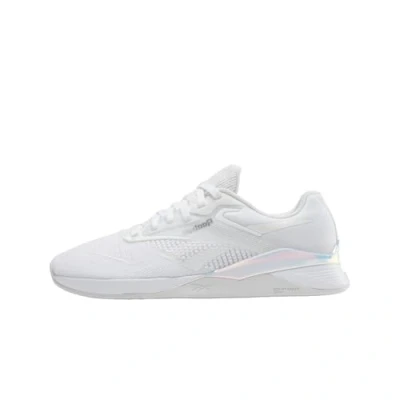 Image of Reebok Women&#039;s Nano X4 Sneaker, Ftwwht Clgry1 Silvmt, 9.5 UK