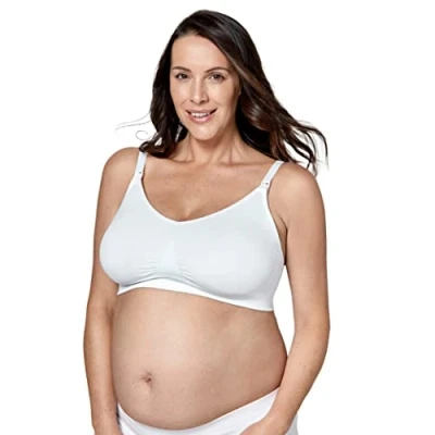 Image of Medela Keep Cool Ultra Bra Seamless Maternity and Nursing with 6 Breathing Zones, Soft Touch fabric Extra Support