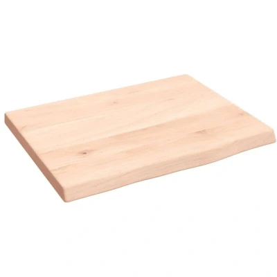 Image of vidaXL Bathroom Countertop 40x30x2 cm Untreated Solid Wood