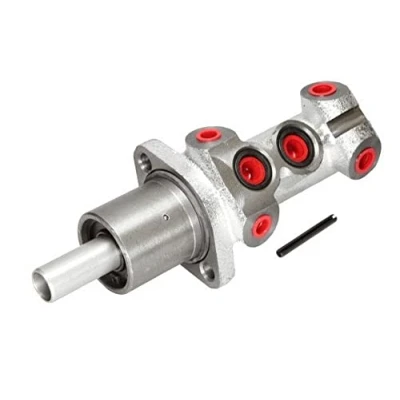 Image of AM0428 Master Cylinder HELLA 8AM 355 504 281 25mm without brake fluid reservoir Aluminium M10 x 1 (x2) FORD: Transit Mk5 Van