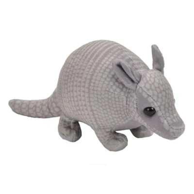 Image of Wild Republic Pocketkins Eco Armadillo, Stuffed Animal, 5 Inches, Plush Toy, Made from Recycled Materials, Friendly
