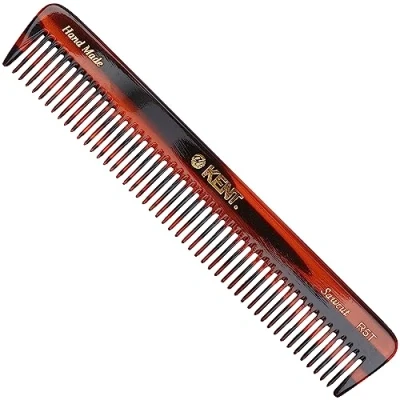 Image of Kent Handmade Medium Thick/Coarse Toothed Dressing Hair Comb, 16.5 cm Length