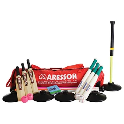 Image of Aresson Junior Rounders Set Red/Black/Orange,