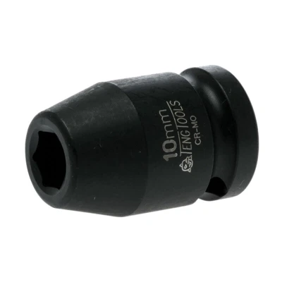 Image of Teng Impact Socket Hexagon 6 Point 1/2in Drive 10mm
