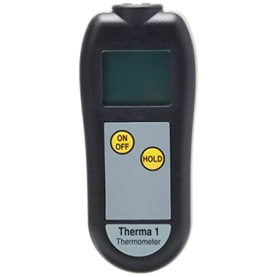 Image of ETI Therma 1 Thermometer. LCD Display. ,Black