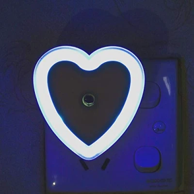Image of Night Light Plug in Wall with Dusk to Dawn Energy Saving white for Baby, Kids, Children&#039;s Room, Hallway, Nurseries, Stair, etc (1 PACK)