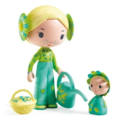 Image of DJECO Tinyly Flore &amp; Bloom Dolls Figures (36944)