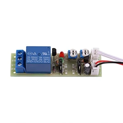 Image of Adjustable Cycle Timer Delay On/Off Switch Relay Module DC 5V/12V/24V 0 15min/0 60min(DC12V,0 15min),