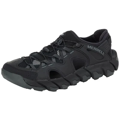 Image of Merrell Men&#039;s Maipo Explorer Sieve Walking Shoe, Black, 9.5 UK