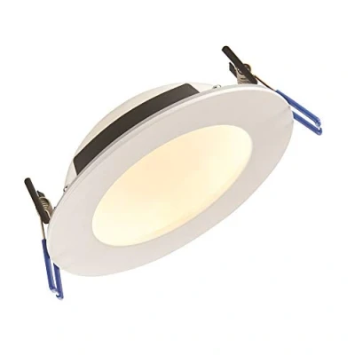 Image of Cannon 12W Colour Changing (CCT) Matt White Fire Rated Cool or Warm LED Anti Glare Low Profile Ceiling Downlight Spotlight IP65 for Bathroom, Shower, Kitchen, Lounge