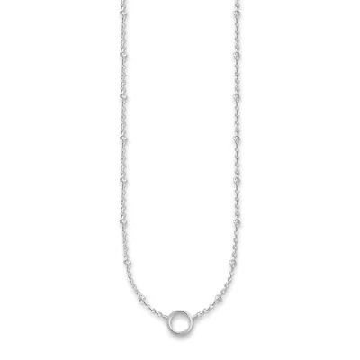 Image of Thomas Sabo Women Charm Necklace Club 925 Sterling Silver X0233 001 12 L45v