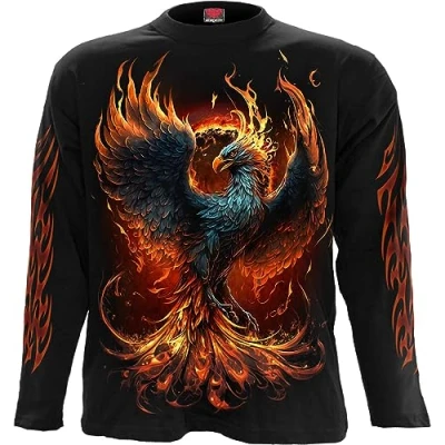 Image of Spiral Ashes Reborn Longsleeve T Shirt Black M