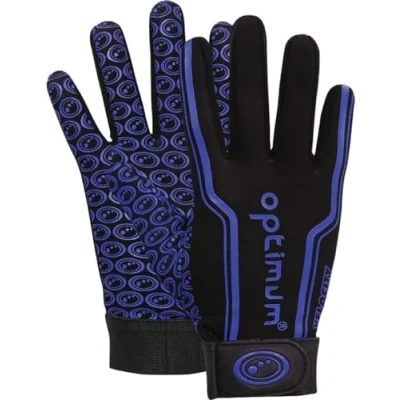Image of Optimum Waterproof Thermal Liner Velocity Gloves Cushioned, Breathable, Warm Padded Enhanced Grip for Rugby, Football, Cycling Multi Color Senior &amp; Junior Sizes