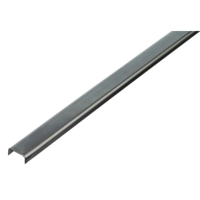 Image of Alberts 485306 U Profile Stainless Steel 1000 x 20 10 mm