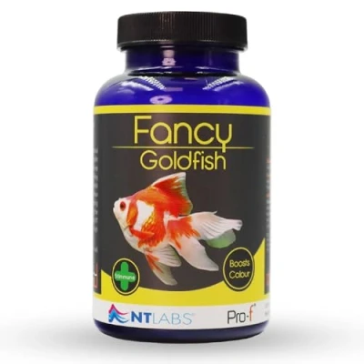 Image of NT Labs Pro f Fancy Goldfish, Goldfish Food, Aquarium Fish Slow Sinking Pellet, Nutritious Feed, SIZE 130 gm