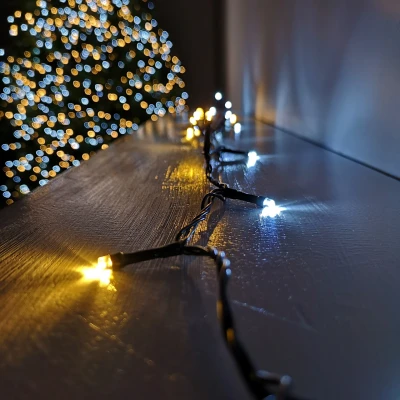 Image of 720 LED 72m Premier Supabright Christmas Lights with Timer Warm &amp; Cool White