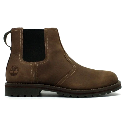 Image of Timberland Larchmont ii Leather Textile Men&#039;s Chelsea Boots