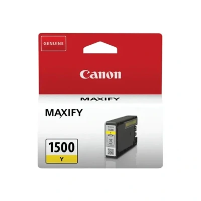 Image of Canon PGI 1500Y Inkjet Cartridge Yellow 9231B001