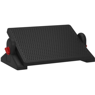 Image of vidaXL Footrest Black 50x30.5x17 cm